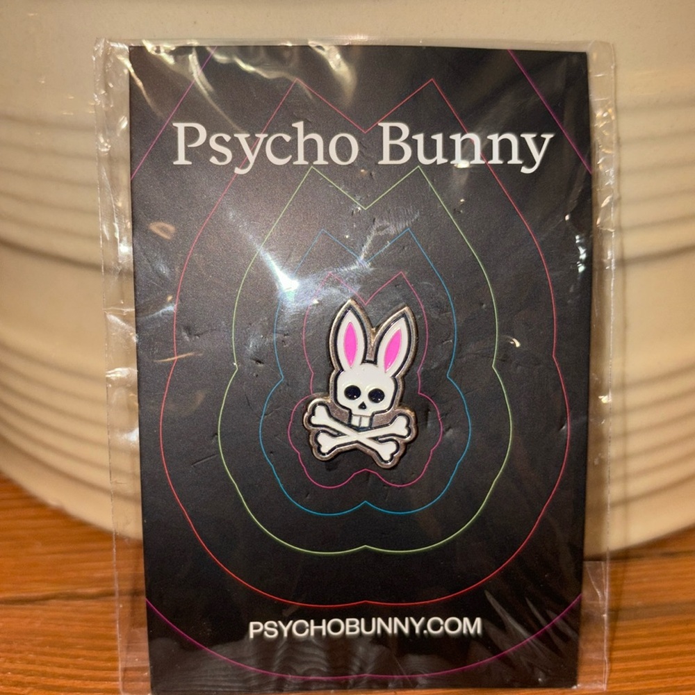 Psycho Bunny Pin☠️🐰